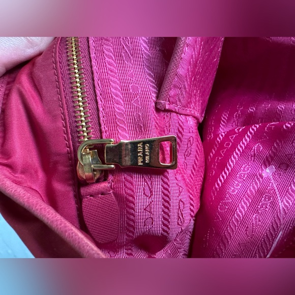 Prada Pink Nylon Tote - Picture 8 of 9
